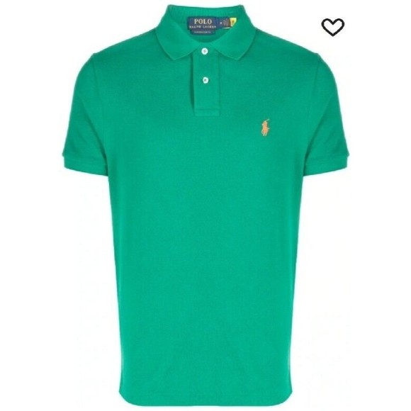 Polo Ralph Lauren Other - Polo By Ralph Lauren Mens Short Sleeve Polo Shirt Green Size Medium